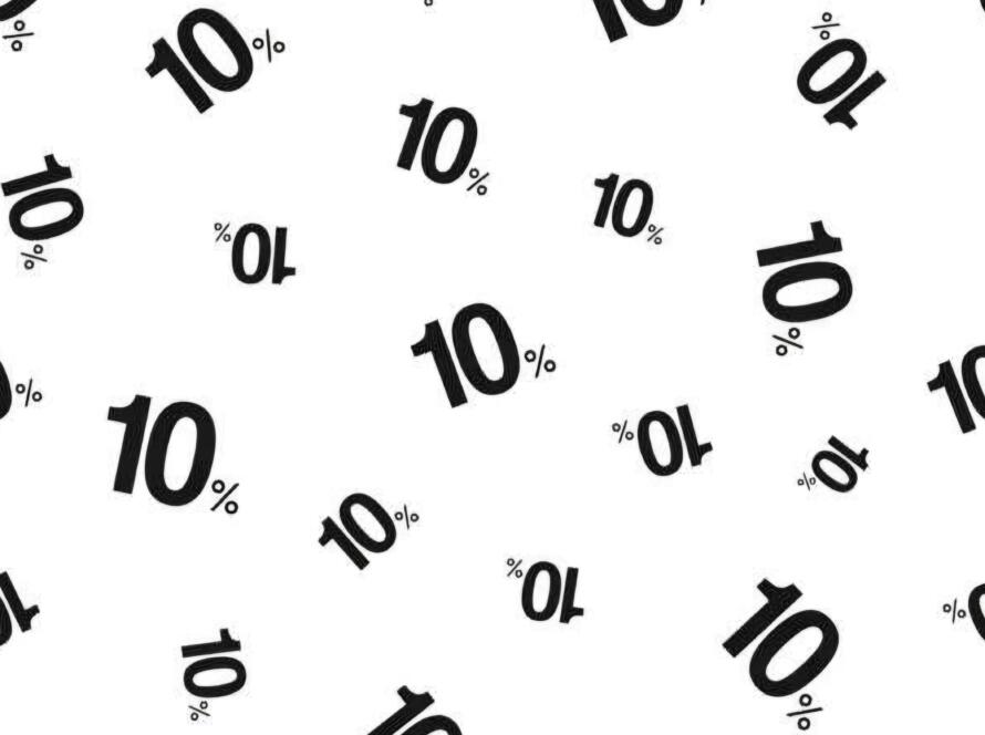 10% 10% 10% 10% 10%
